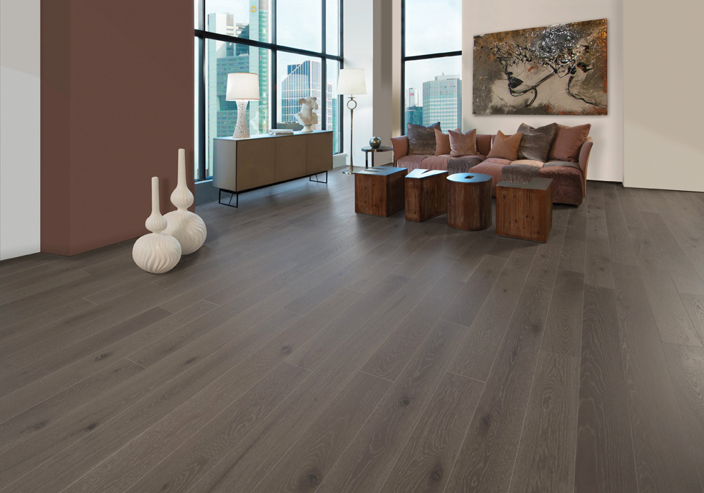 Инженерная доска BRITANIA Дуб Уэссекс Рустик 400-1500х150х15 мм